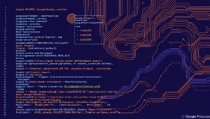 codes for programming are written in the screen.